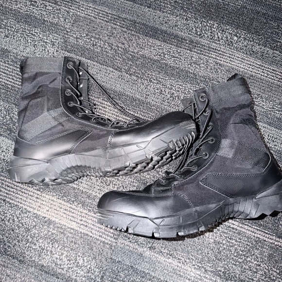 Johnny Combat SF Boots Black Men’s 12 - Picture 3 of 7